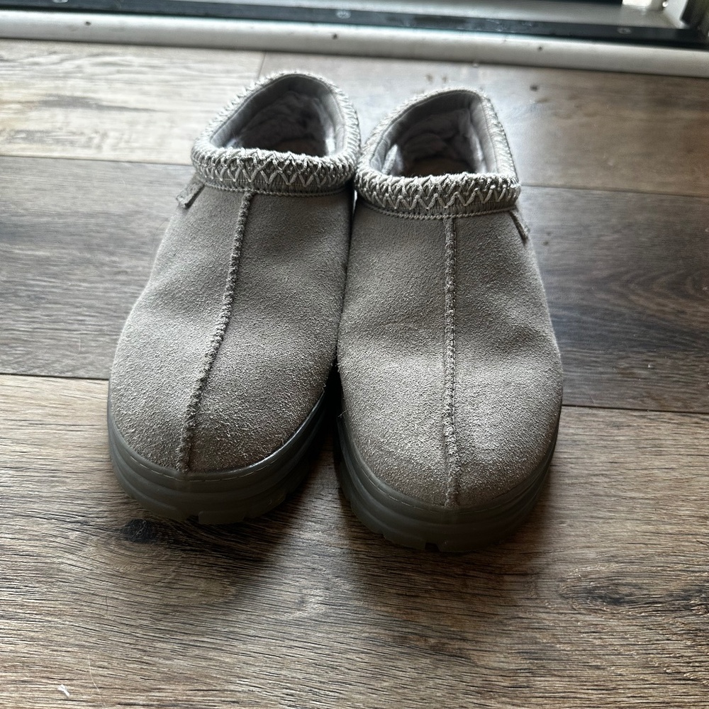 Size 8 Ugg Tasmans in Gray (platforms)